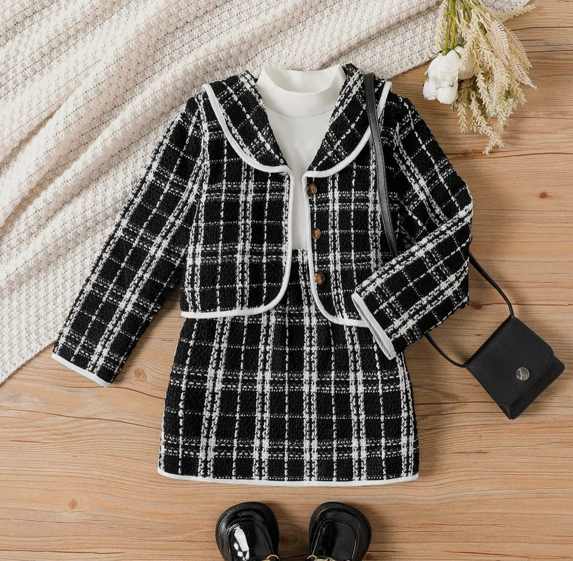 Tweed Girls 2pc set