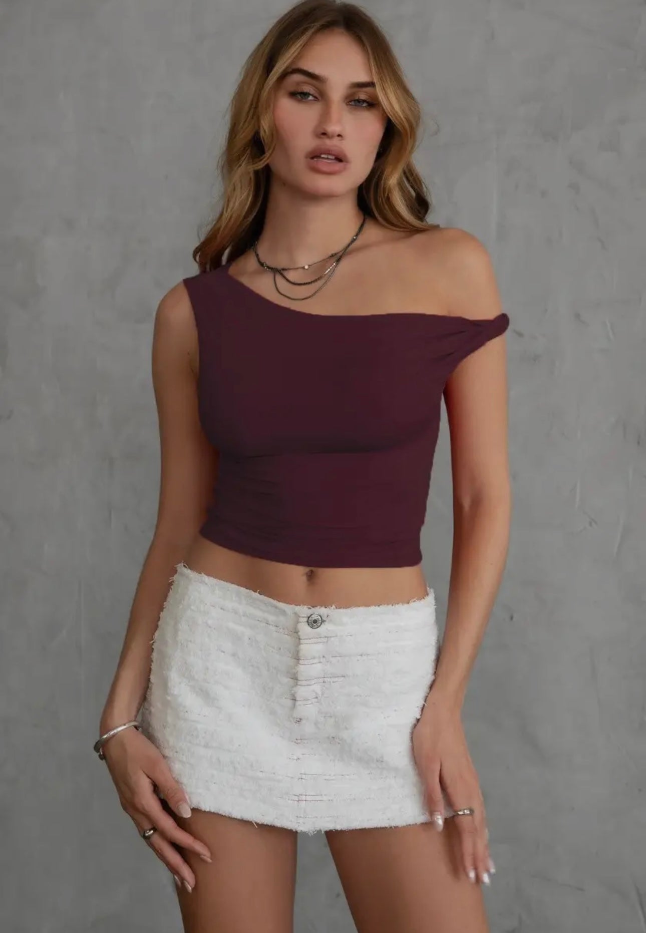 Jaime One Shoulder Top