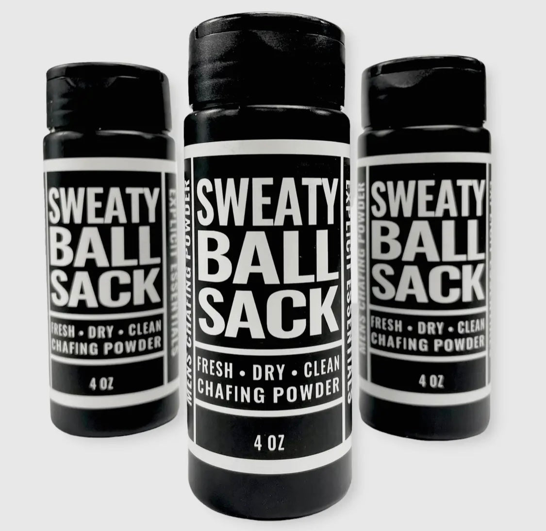 Sweaty Ball Sack Chafing Powder