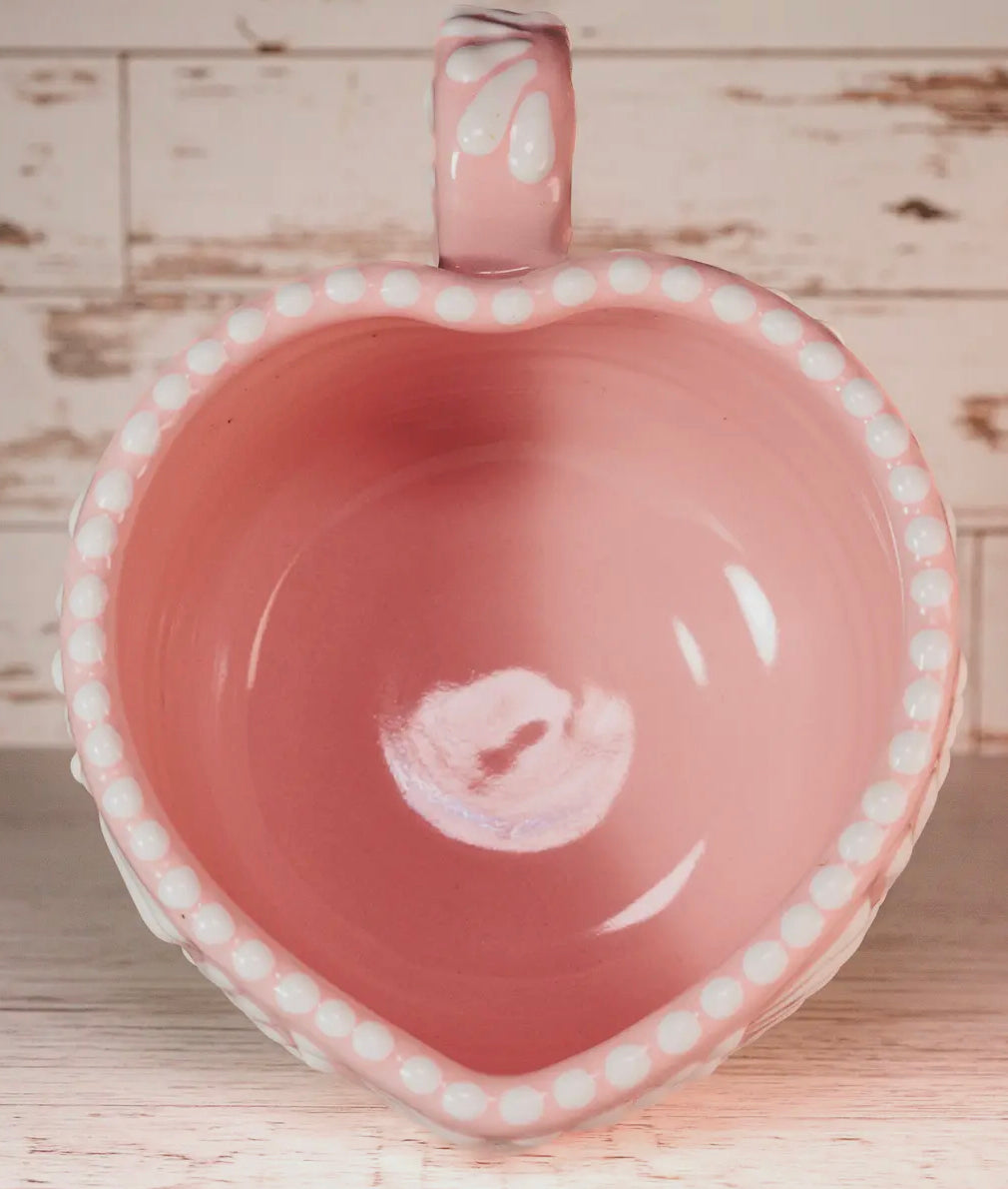 Pink Heart Mug