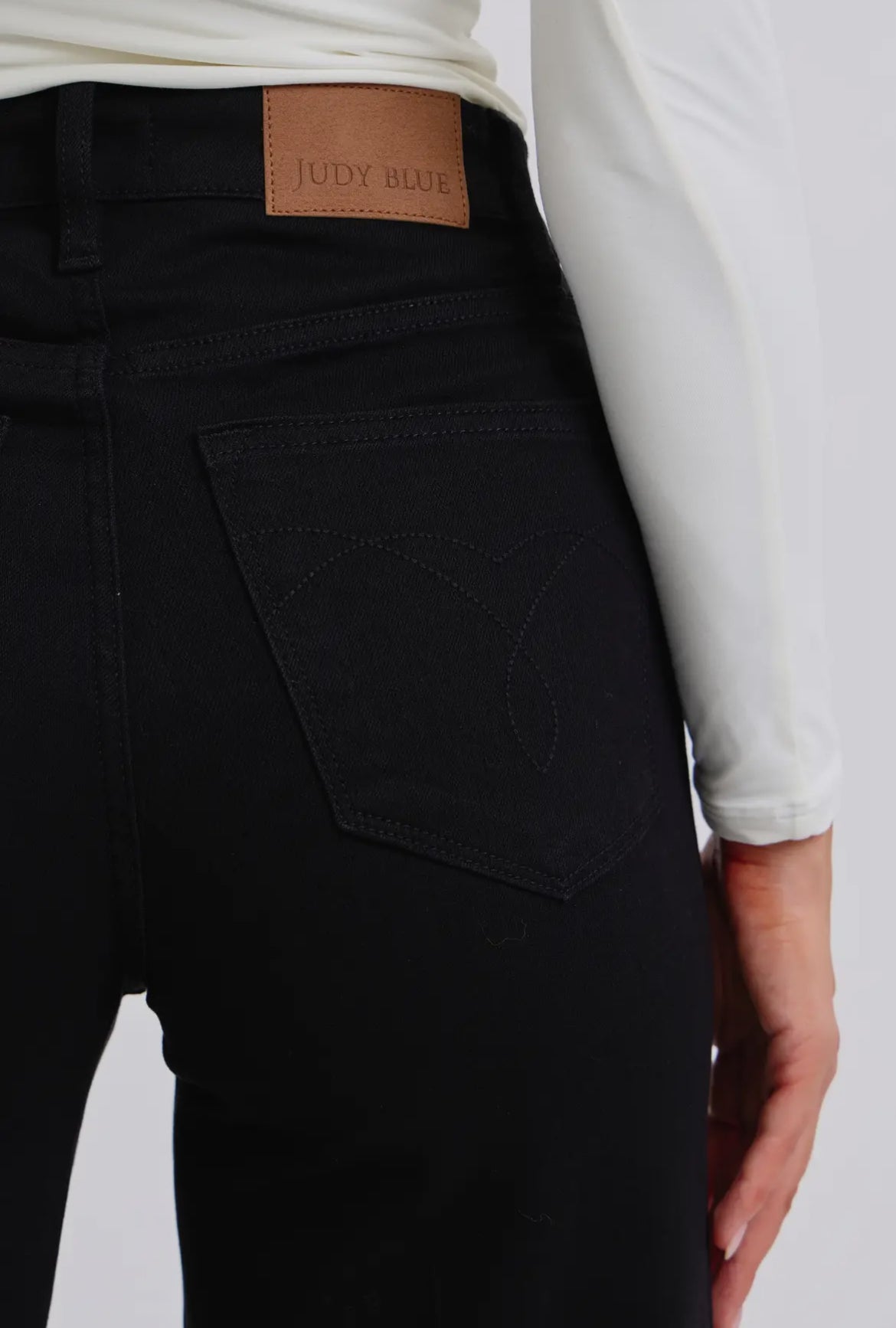 Judy blue high waisted retro wide cuff jean