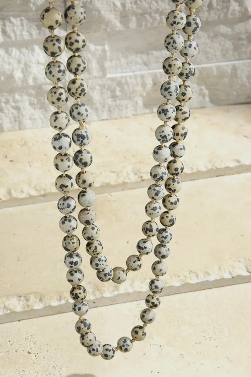 Dalmatian necklace
