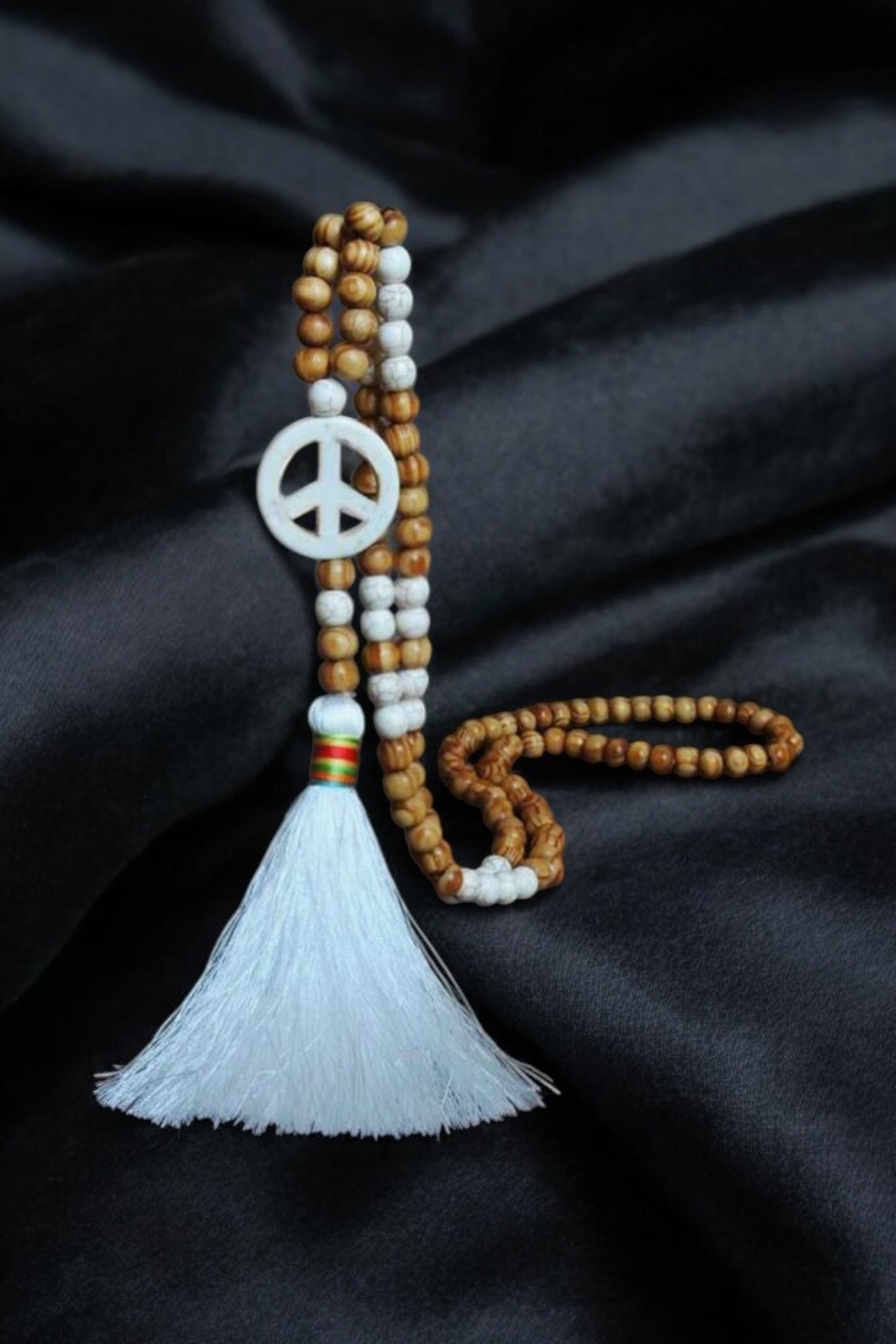 Love & Peace Bead Necklace