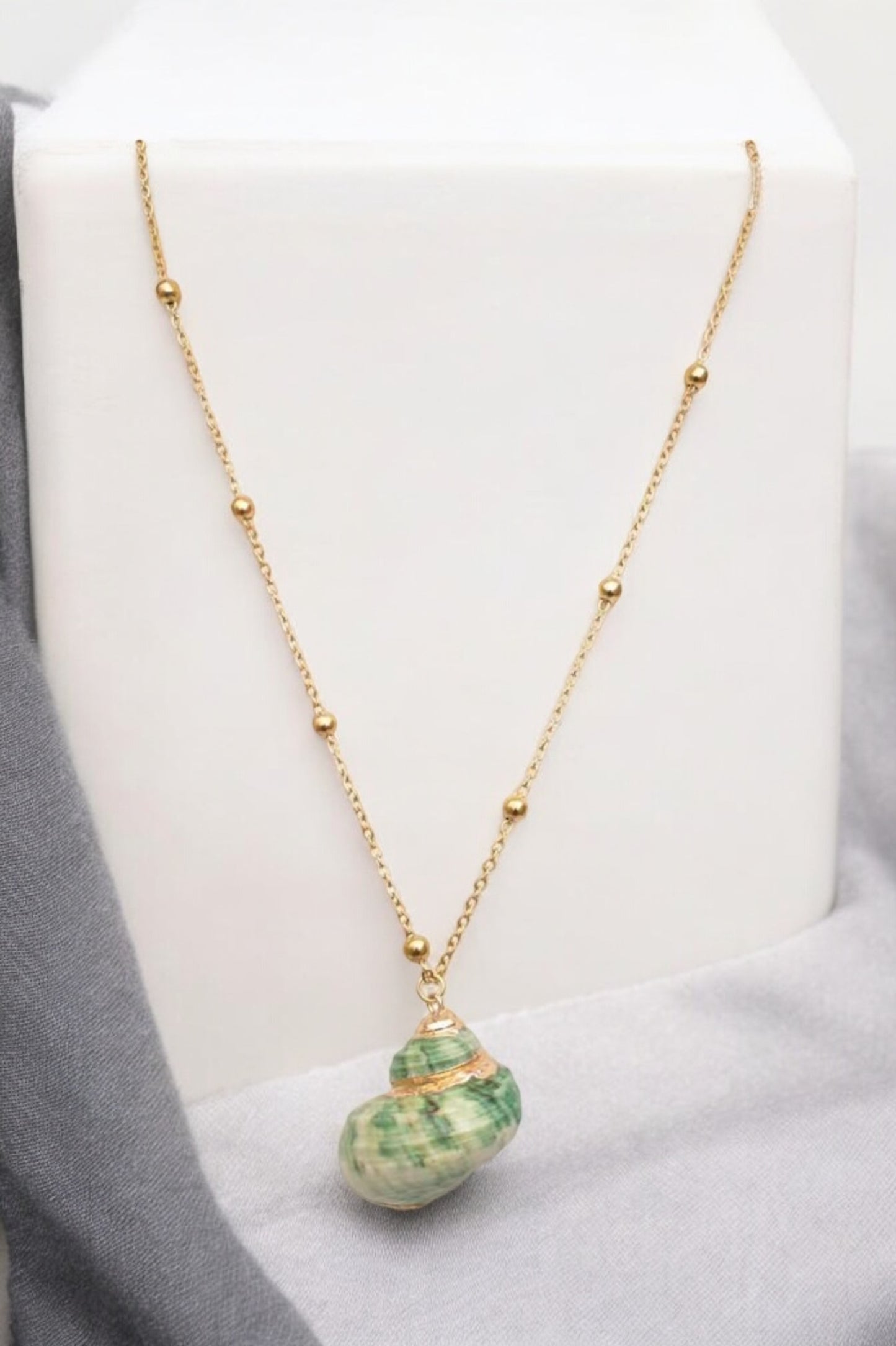 Gold Shell Necklace