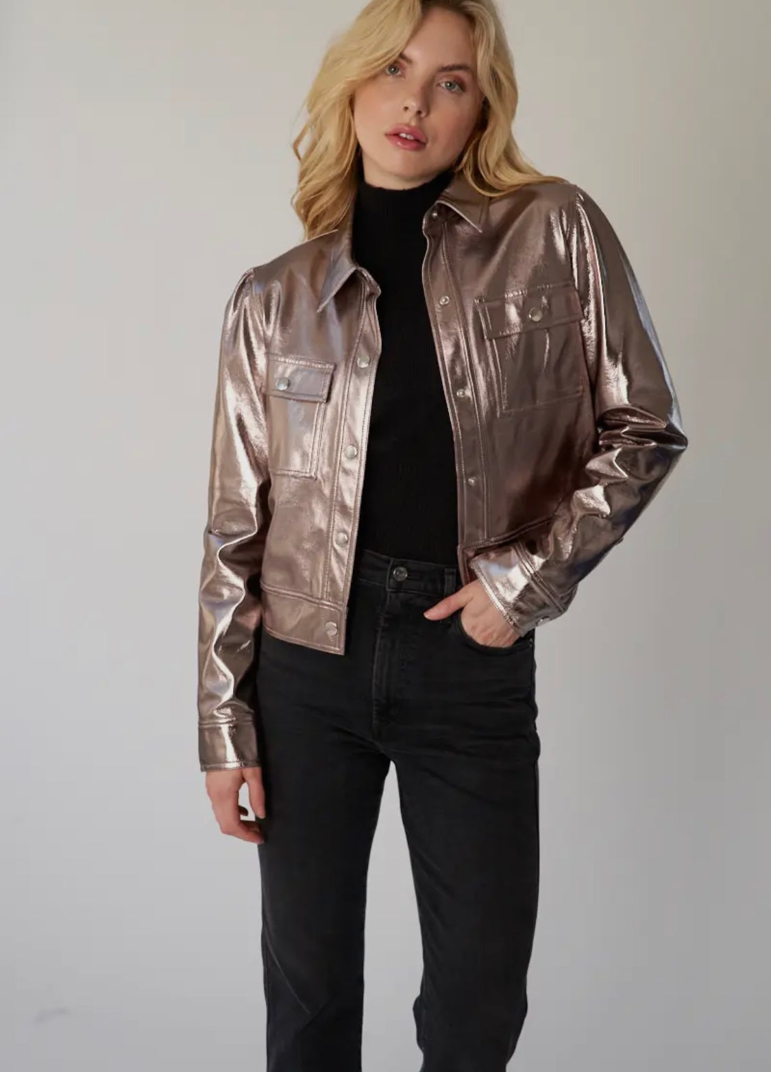 Gun Metal Quinn Jacket