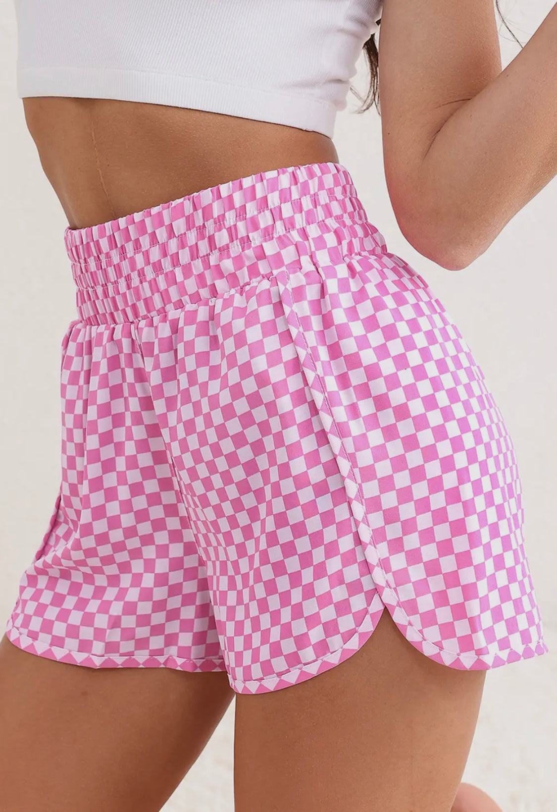 Pink Aria Active Shorts