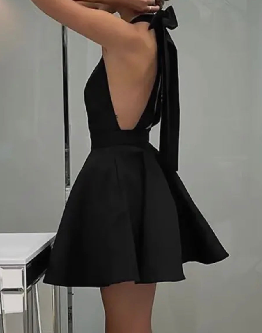 Black Sexy Cocktail Dress