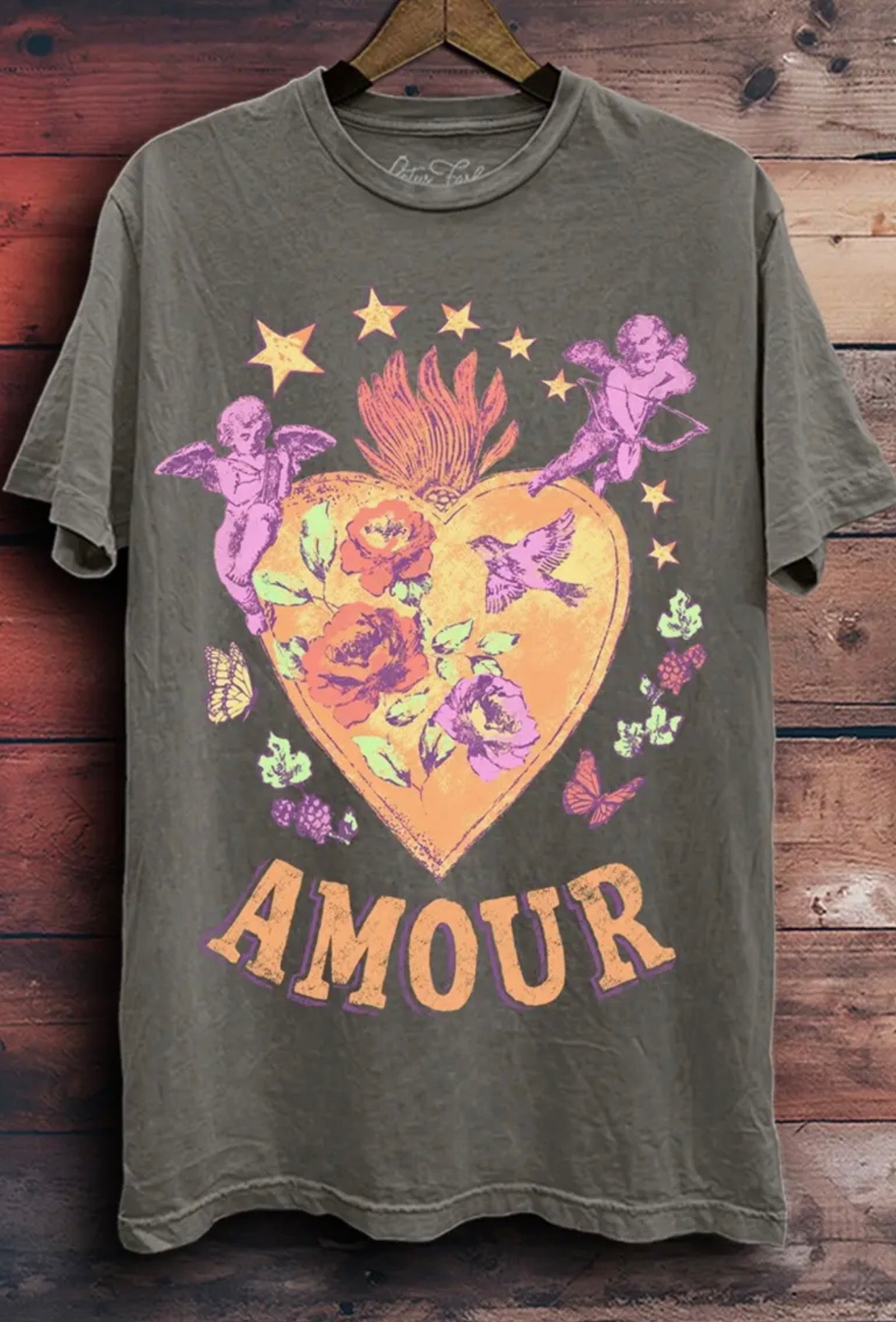 Amour graphic top