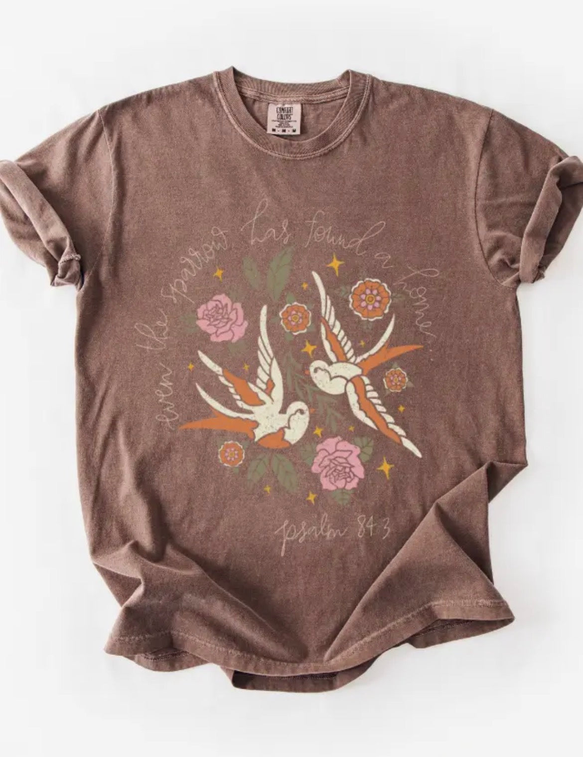 Even the sparrow tee