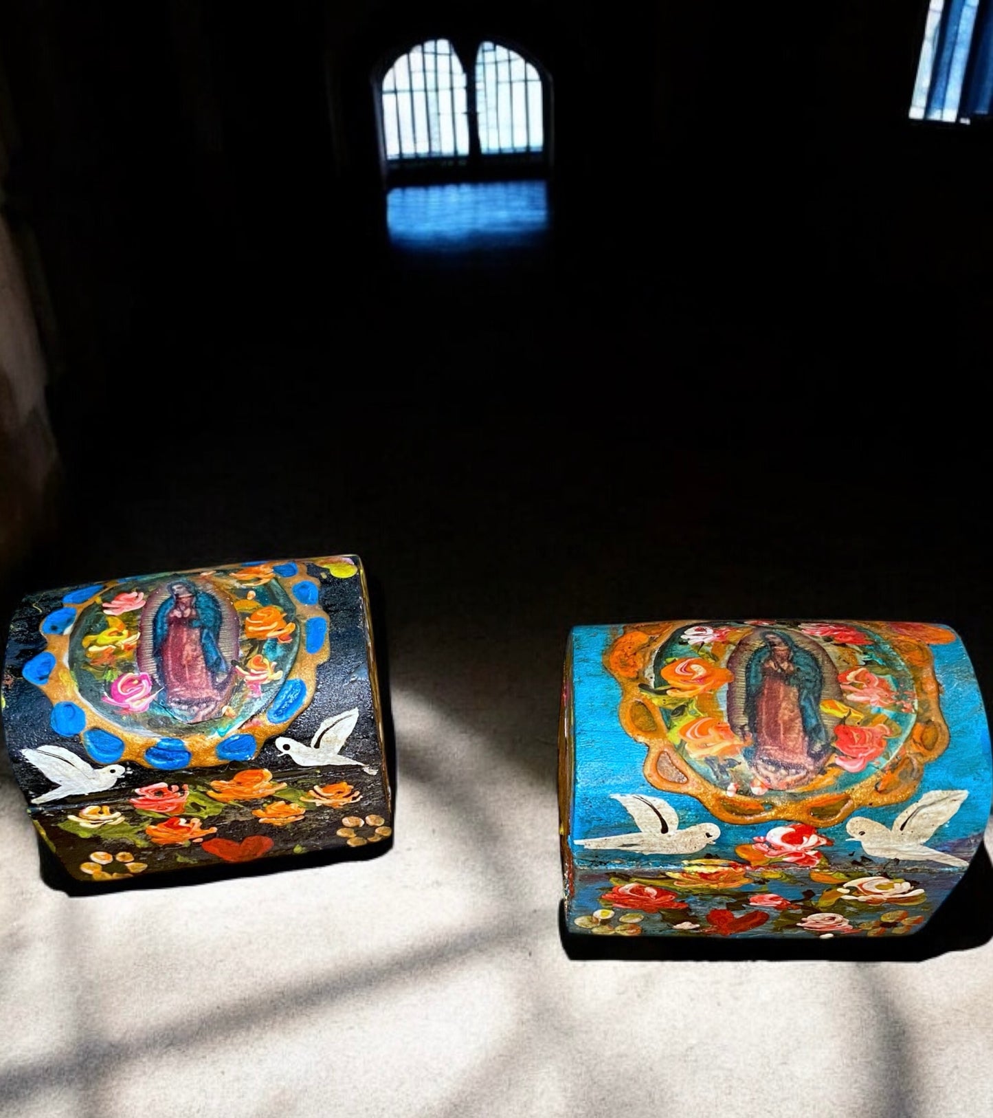 Virgin Mary Mini Jewelry Box