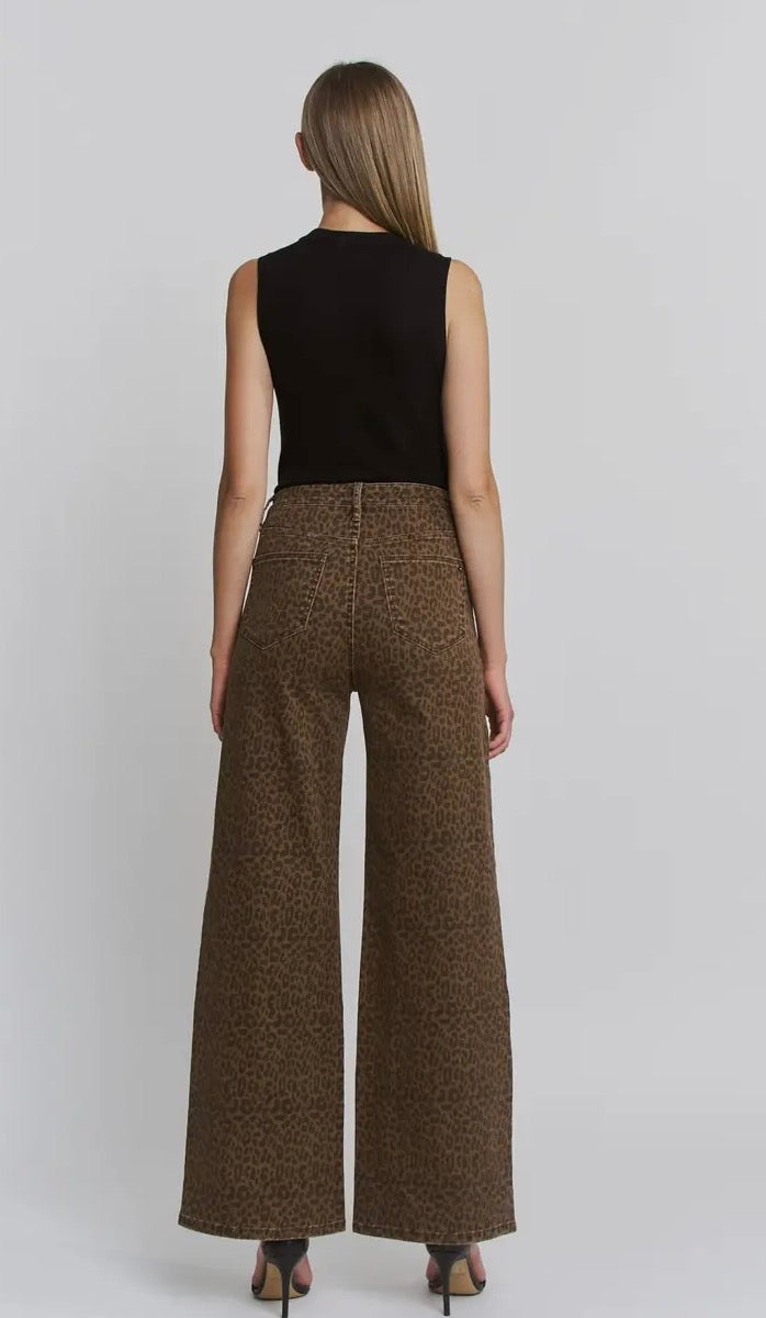 Cheetah mica jeans