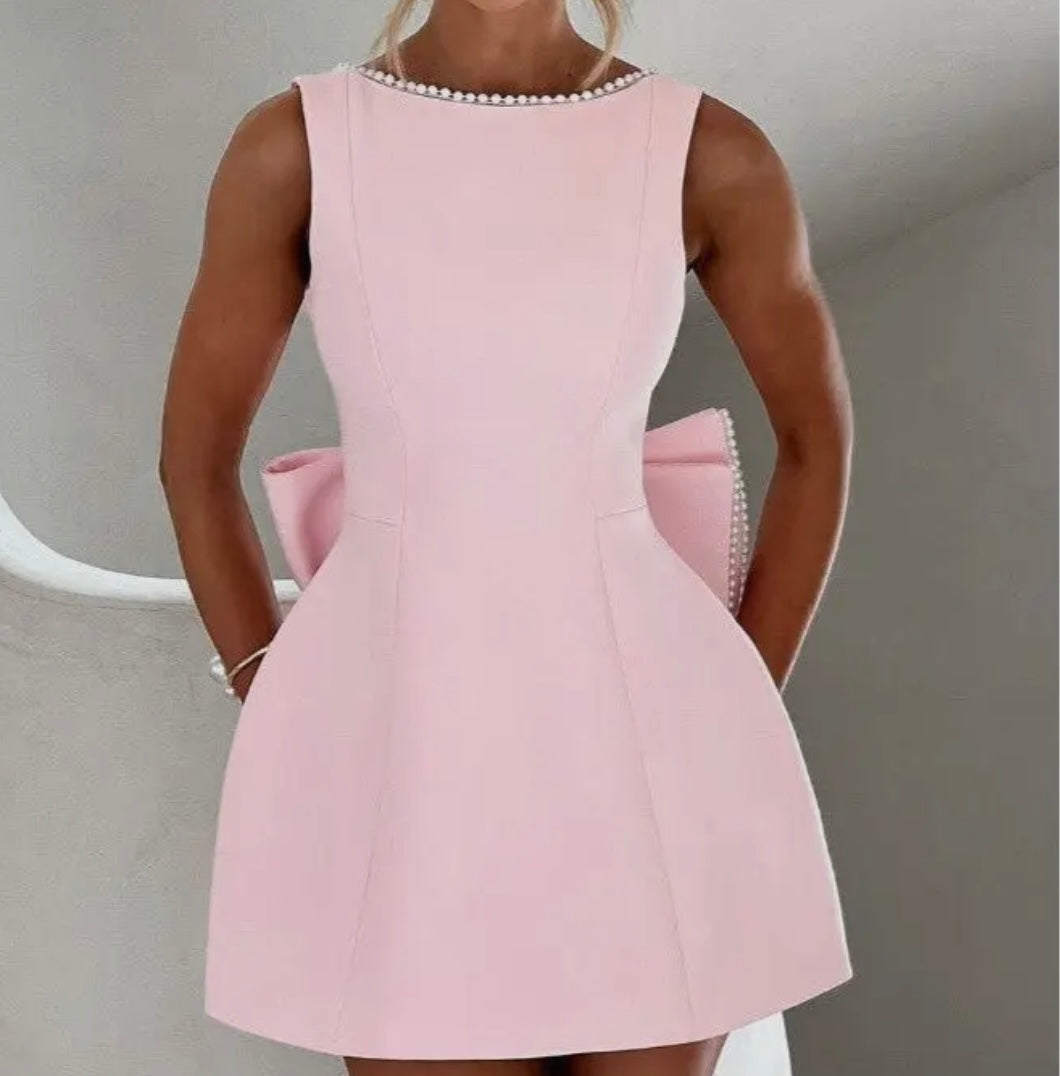 Pearl Butterfly Bodycon Mini Dress