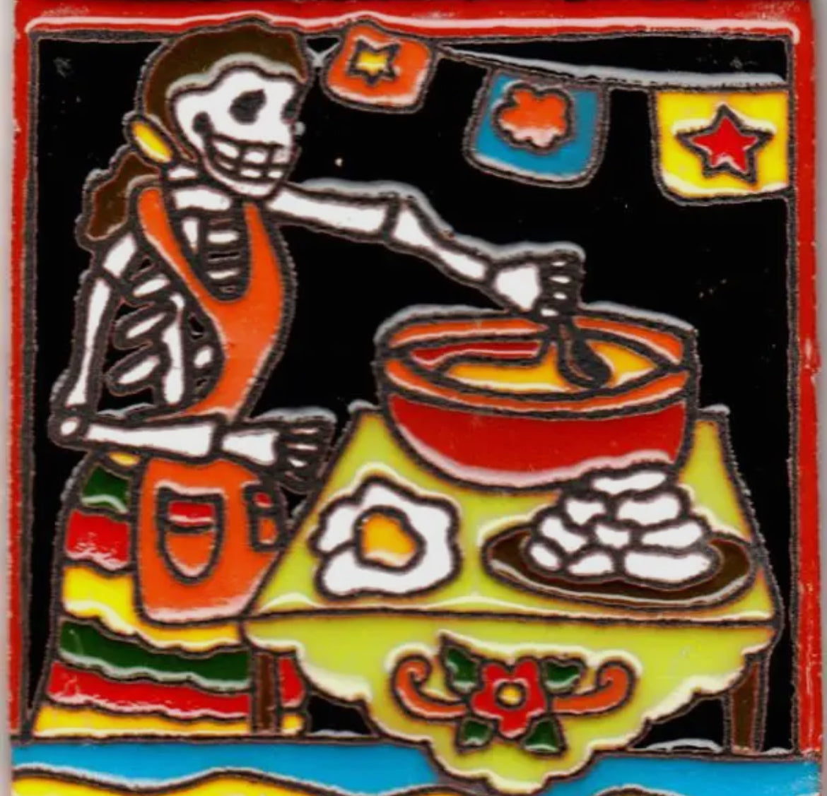 Skeleton cooking