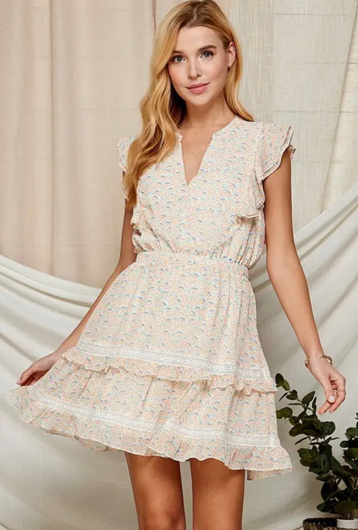 Ruffle & Lace dress