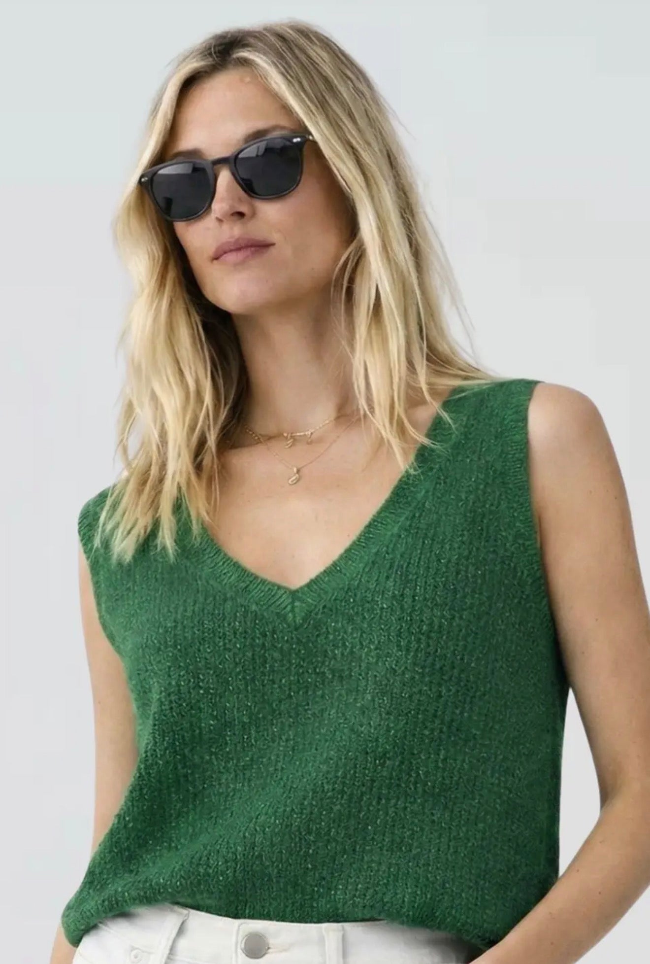 V neck sweater vest