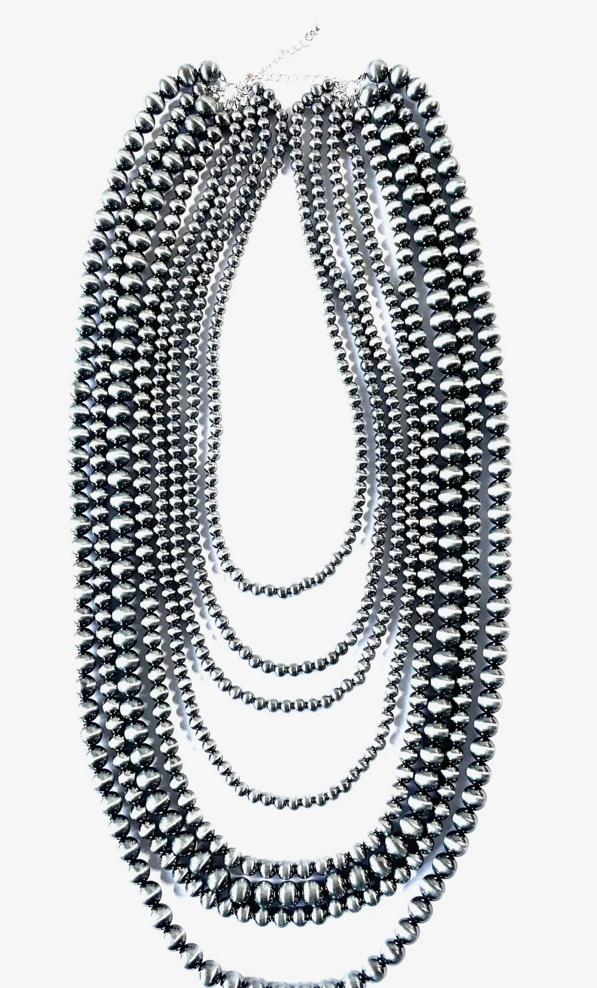 8 layered Navajo pearls