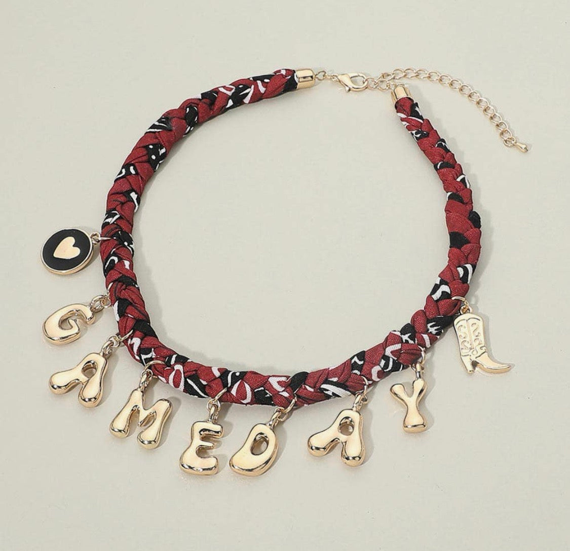Pettus Western Game Day Necklace