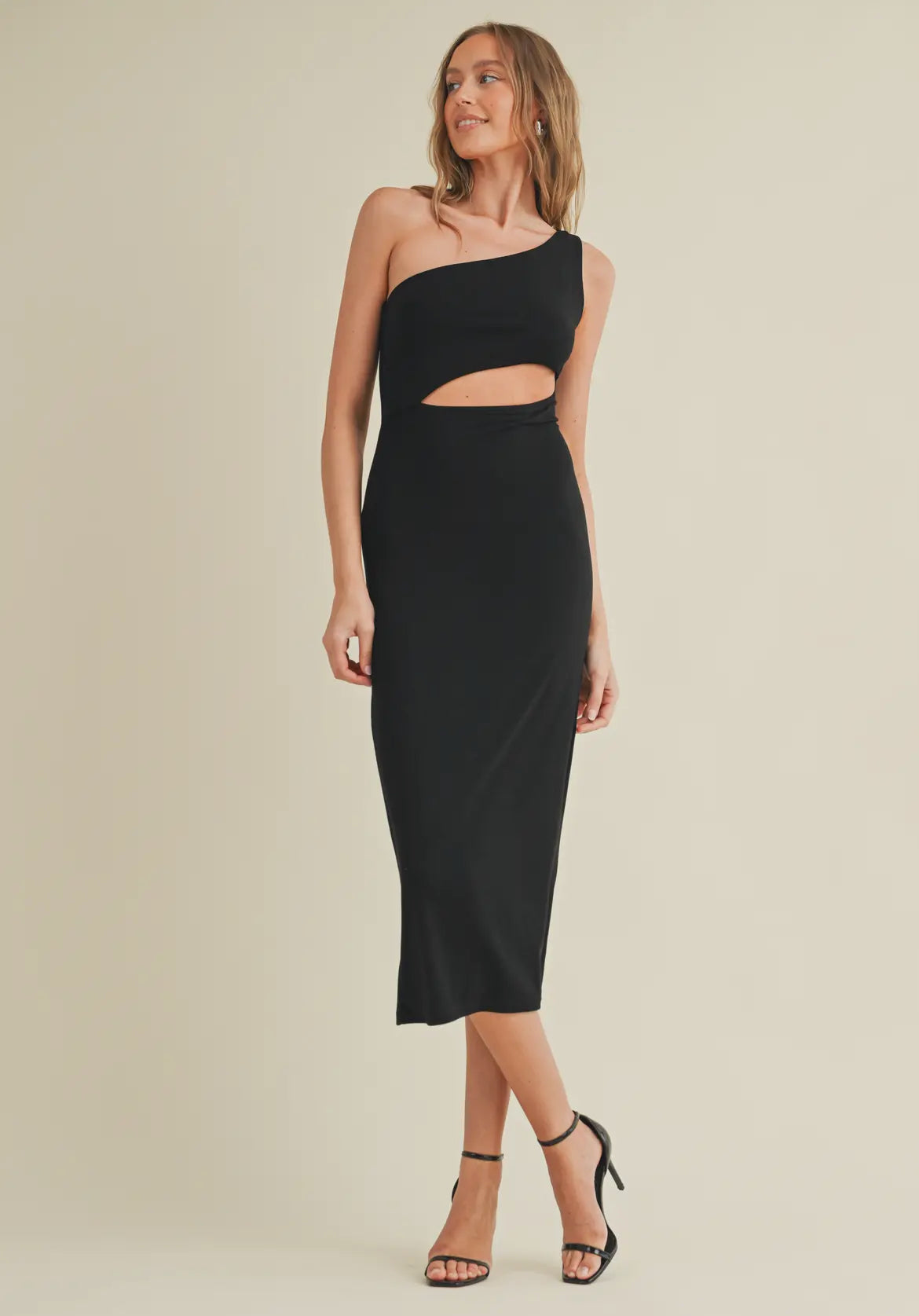 Cut out maxi dress