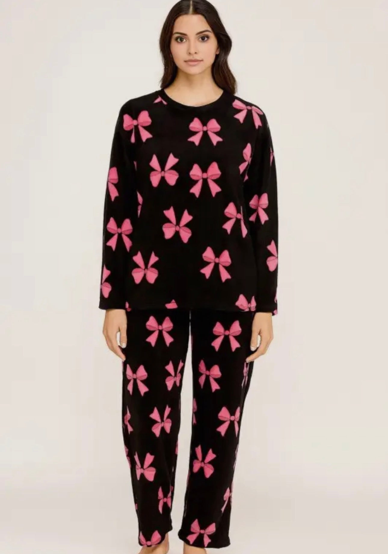 Bow Fleece Pjs