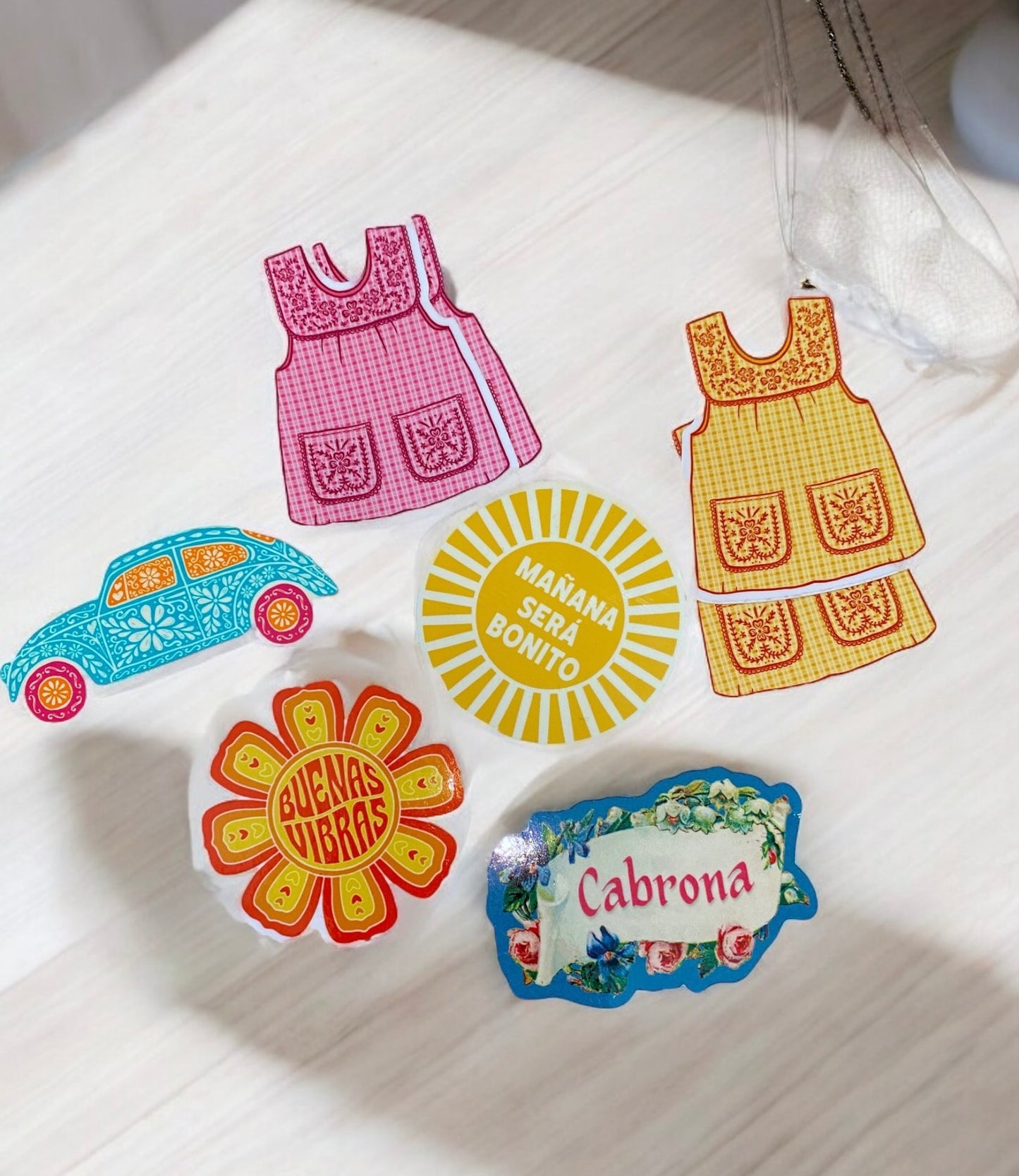 Latin Vinyl Stickers