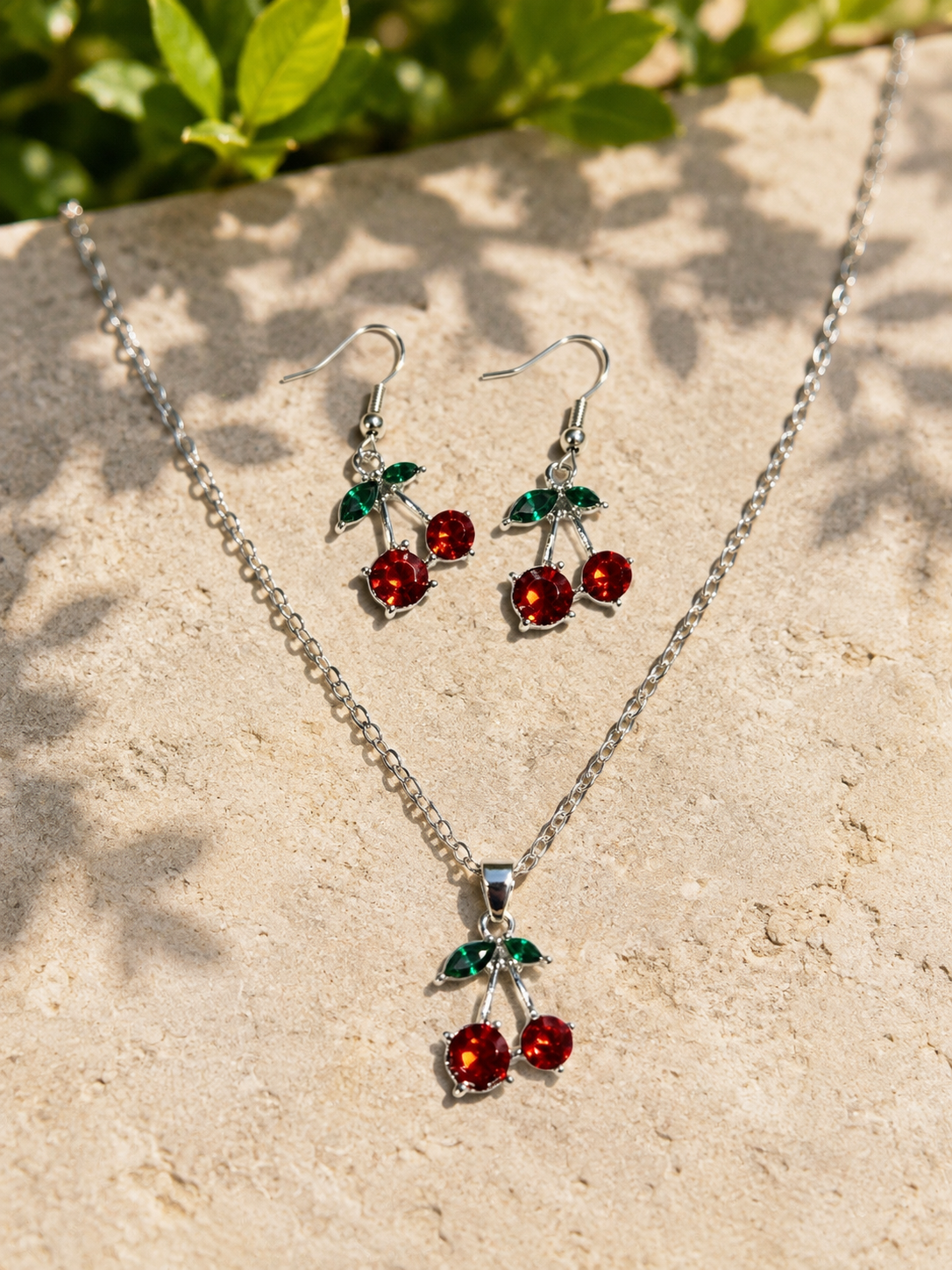 Cherry Kiss Jewelry Set