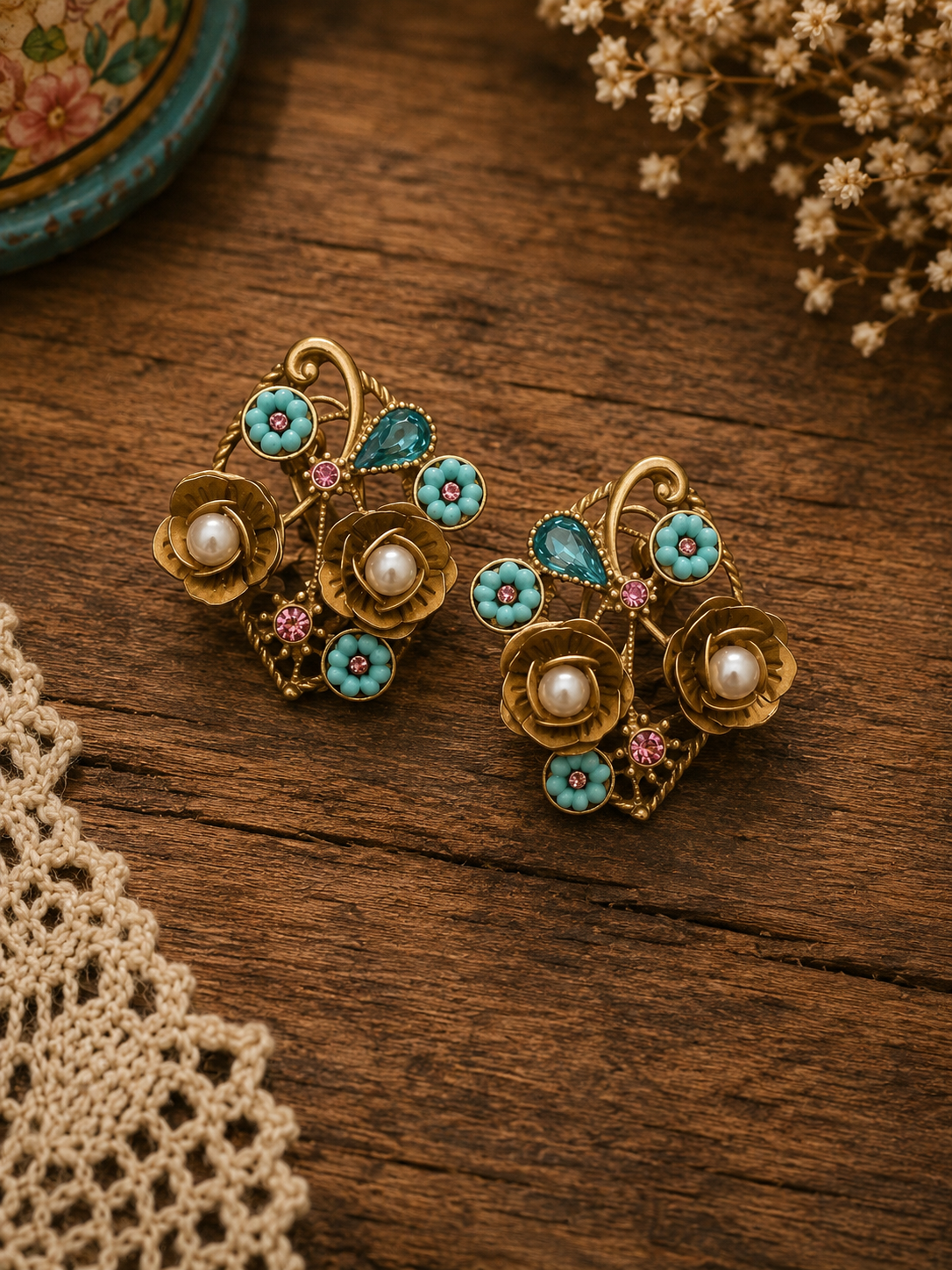 Florecita de Amor Earrings