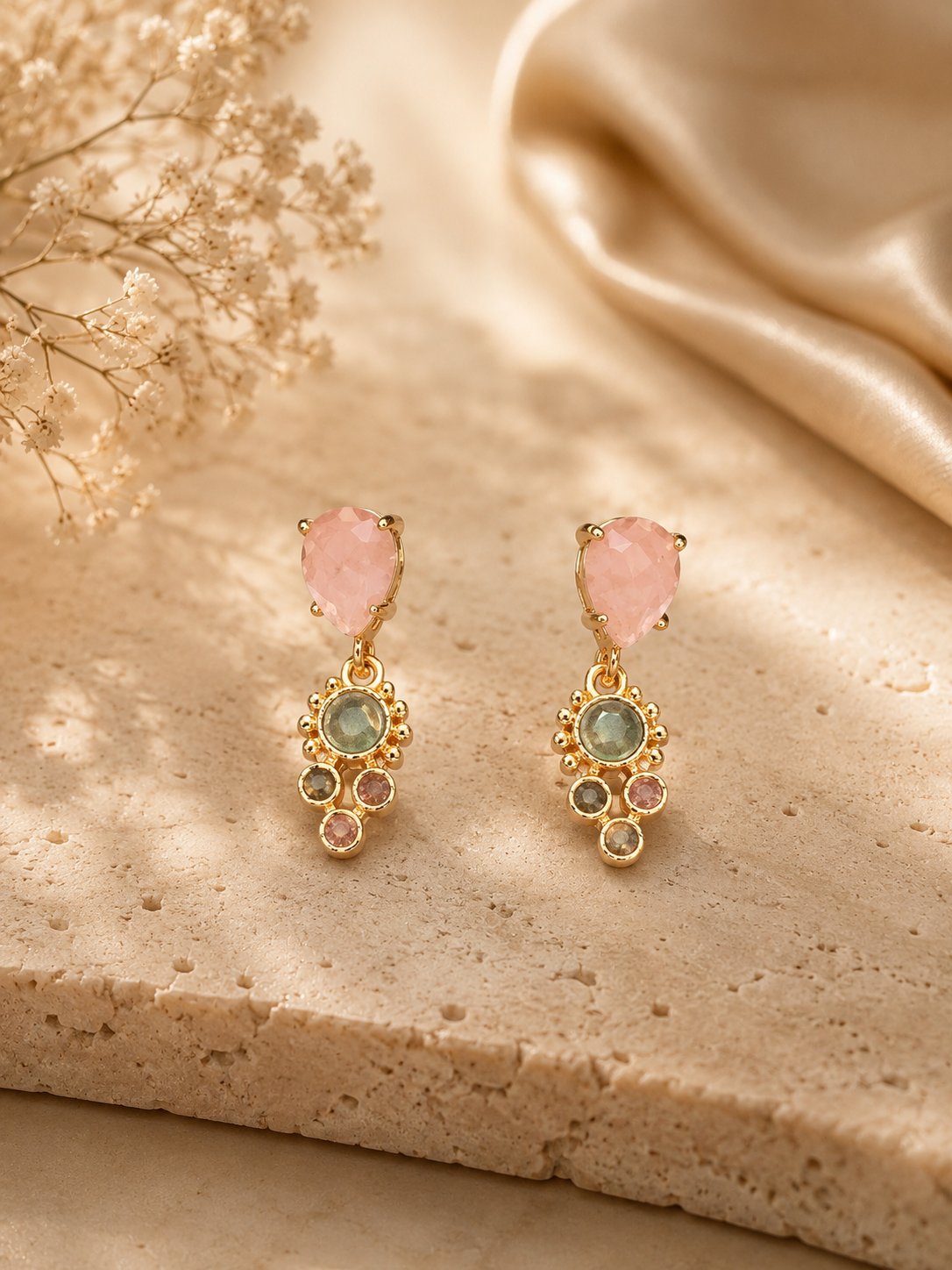 Blushing Garden Earrings