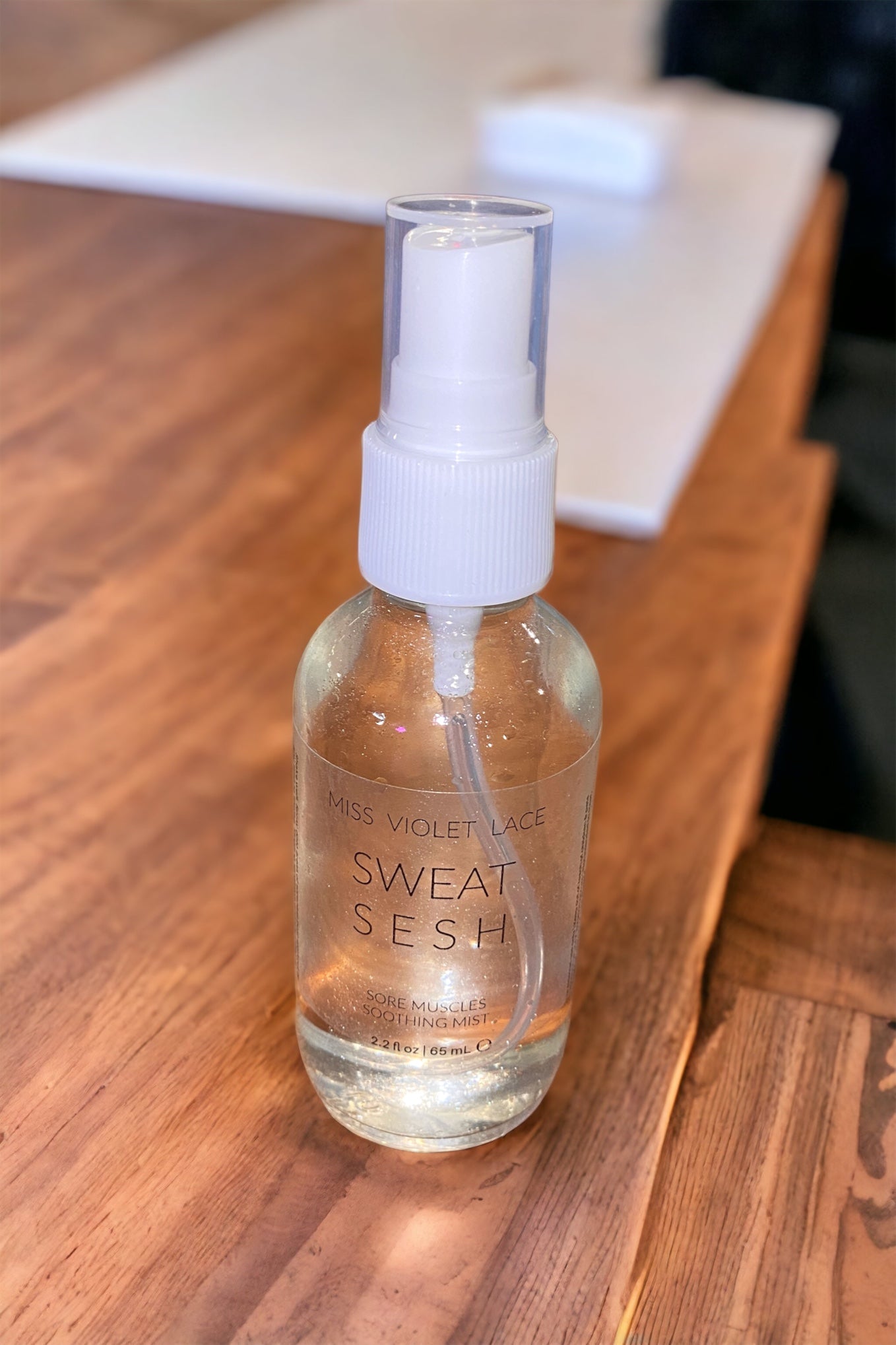 “Sweat Sesh” Sore Muscles Spray