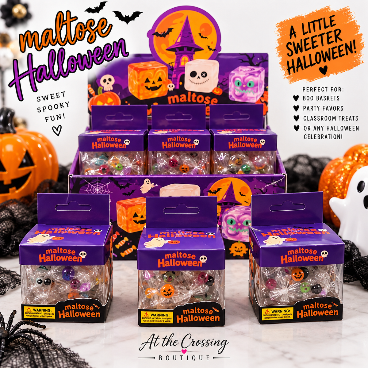 π Halloween Maltose Candy Treats β Spooky Sweet Party Favors π»π¬