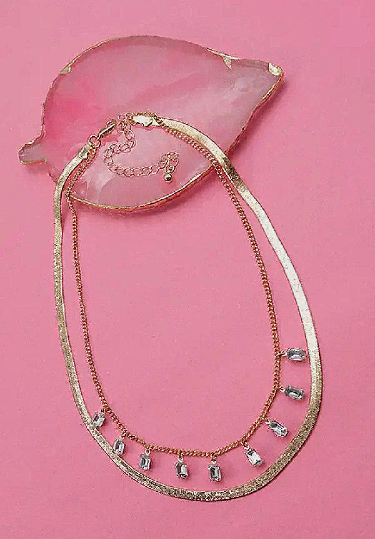 Herringbone Weststone necklace 