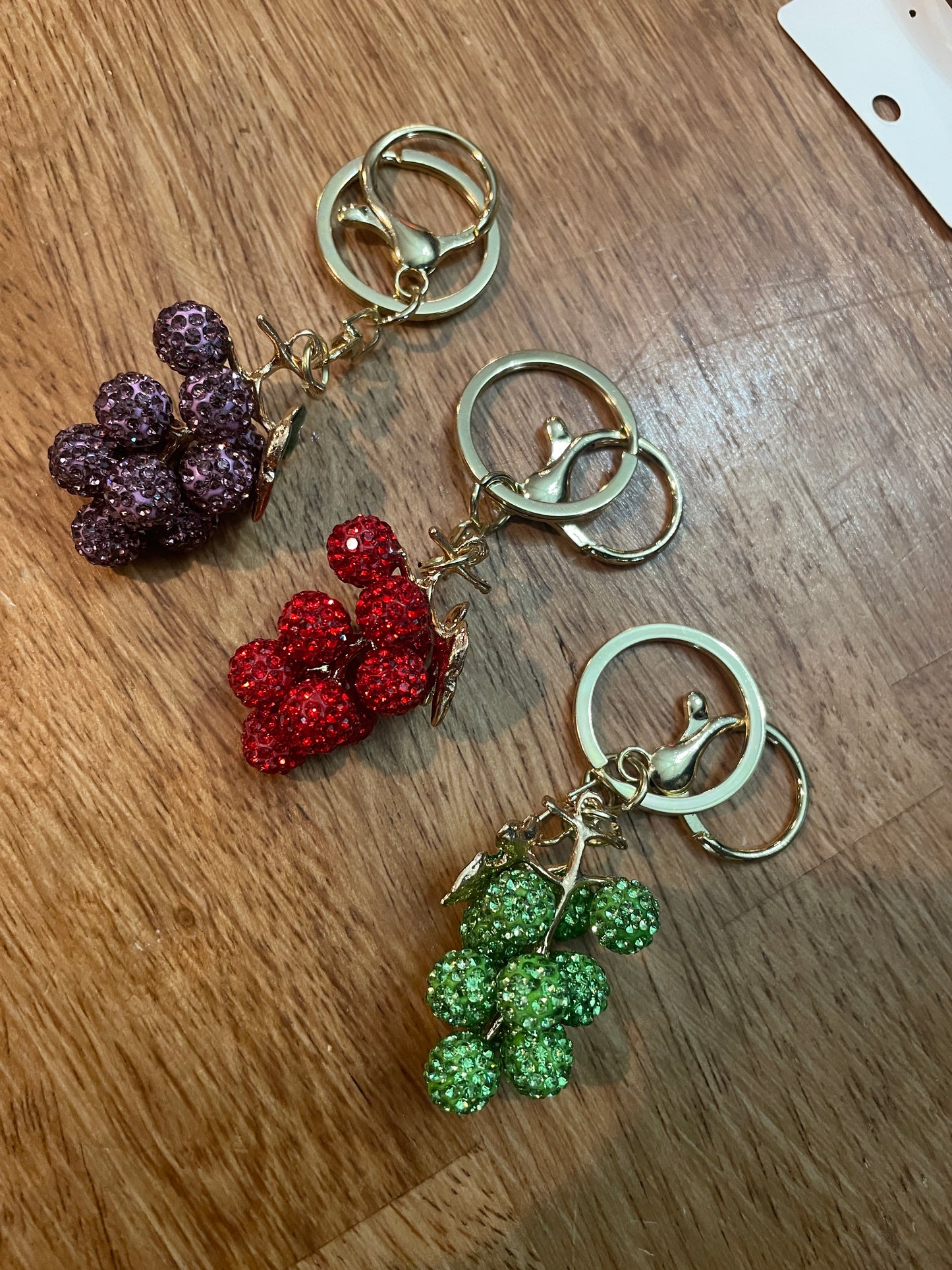 Grape key chain