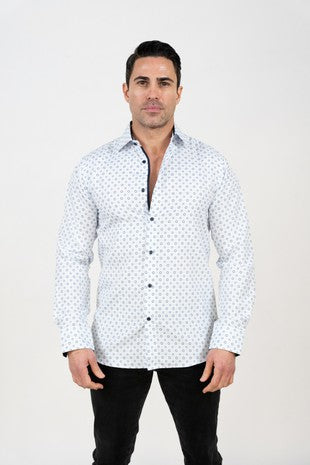 Bubble print long sleeve