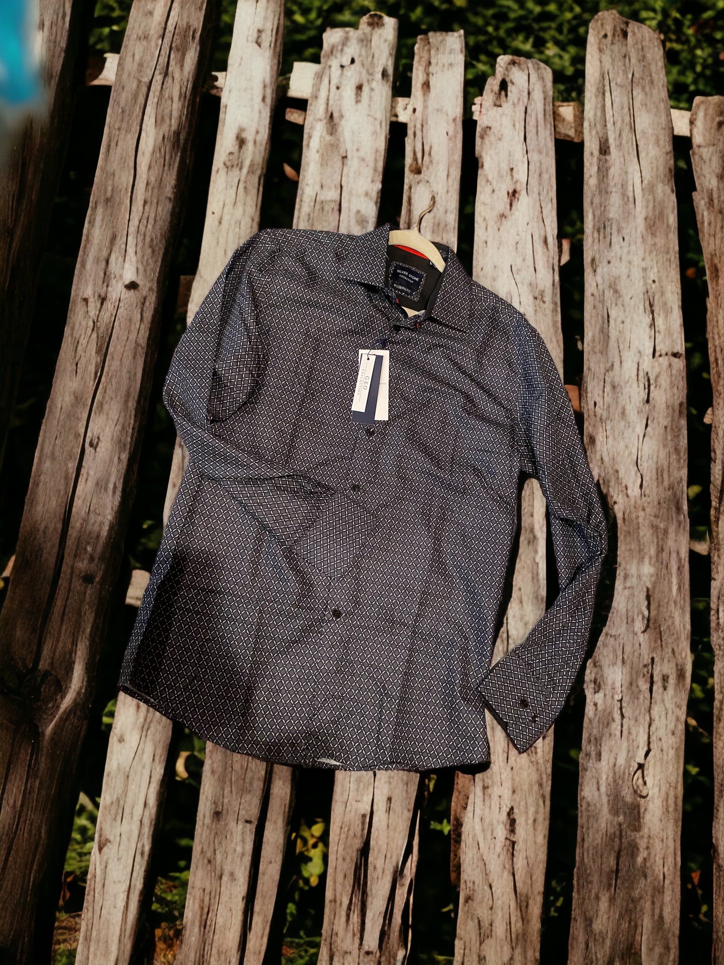 Diamond Printed Long Sleeve