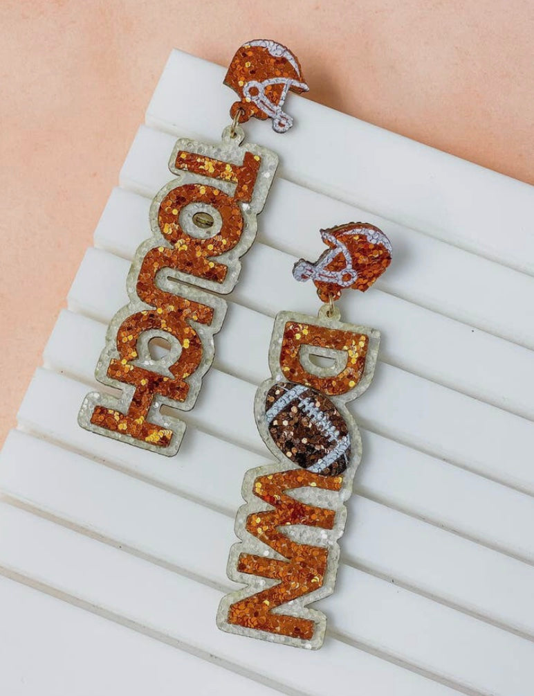 Touch Down earrings