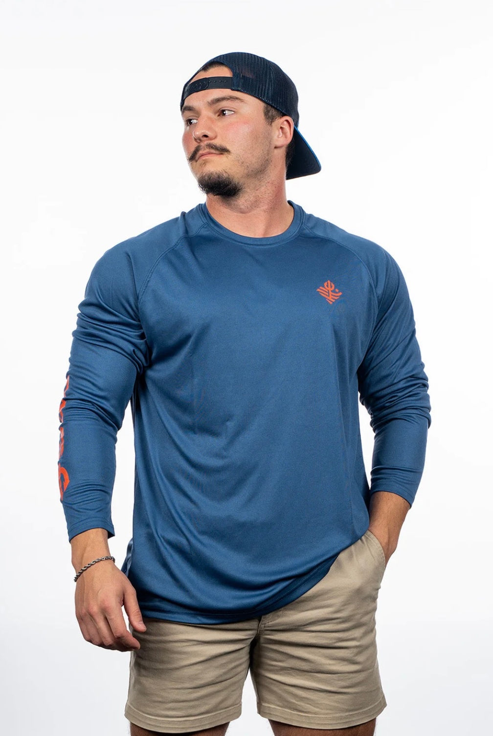 Salmon SFG Performance Raglan