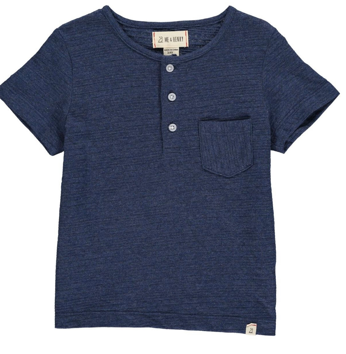Navy Dodger Henley