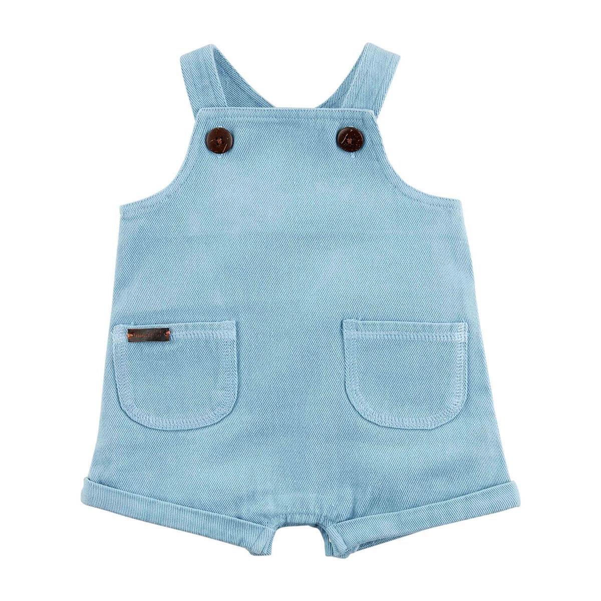 Light Blue Baby Overalls