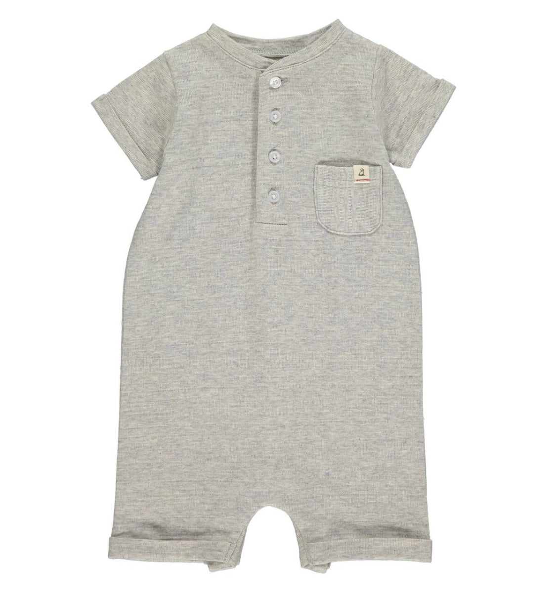 Grey Camborne Henley Romper