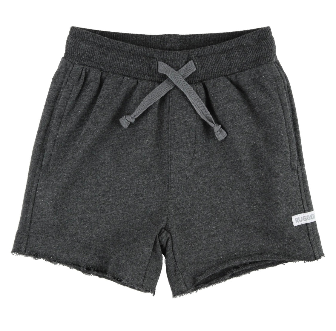 Heather Ash Gray Knit Casual Shorts