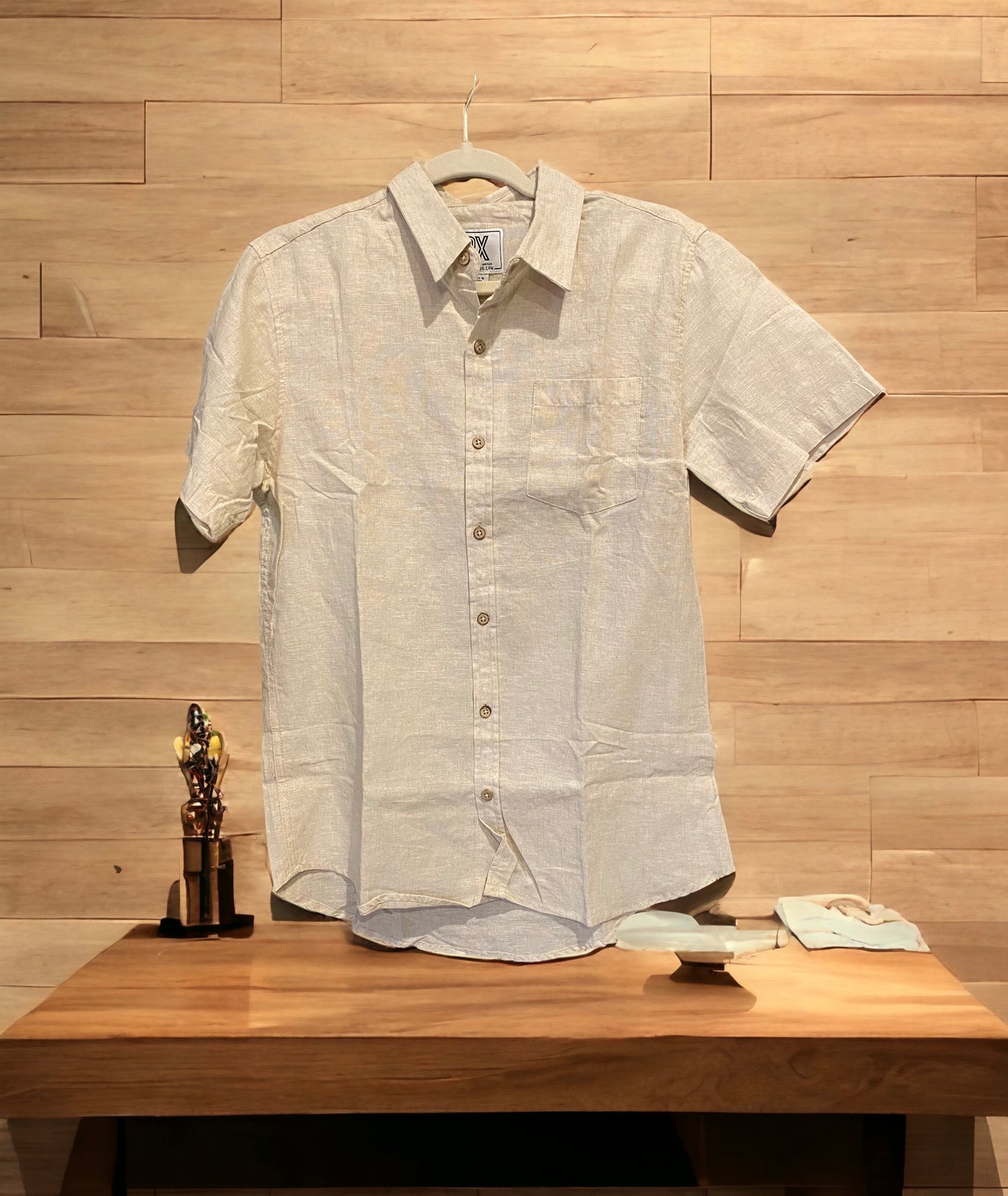 Donny Short Sleeve Linen Shirt