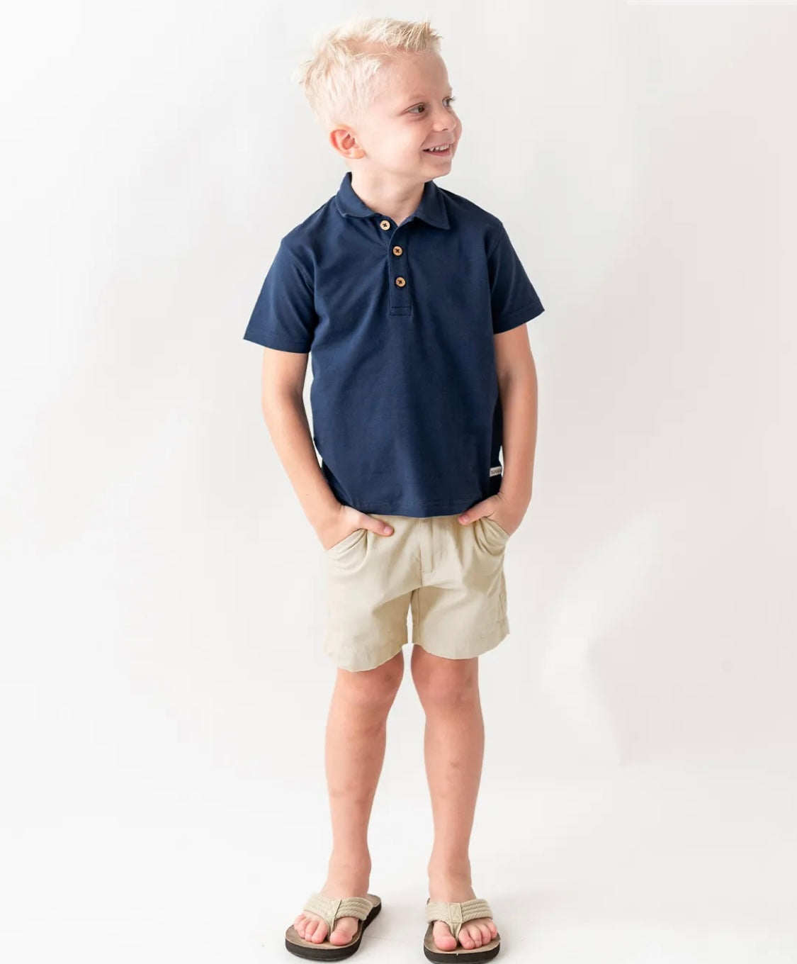 Dark Navy Short Sleeve Polo