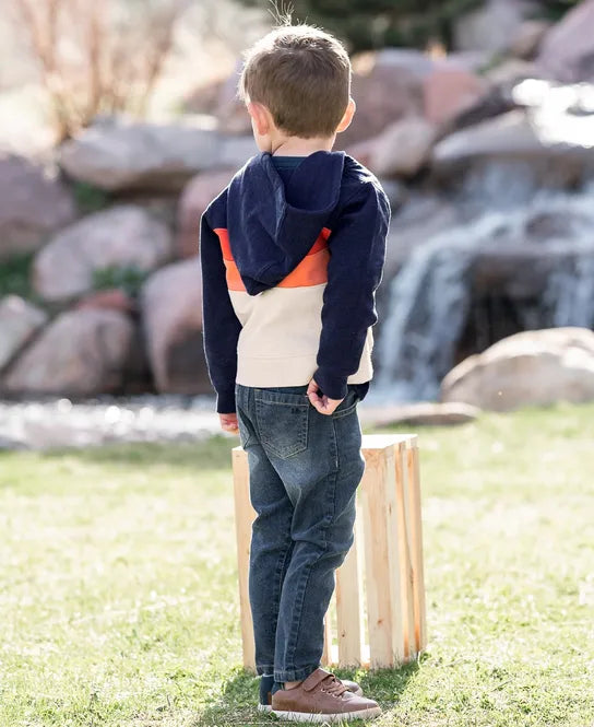 Medium Wash Straight Jeans