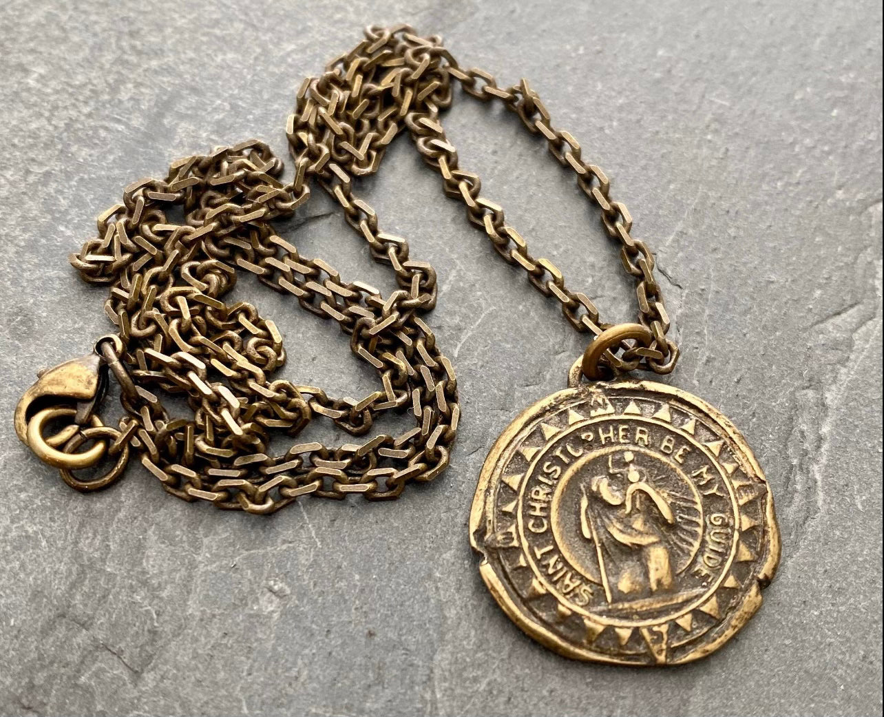 St. Christopher Bronze Coin