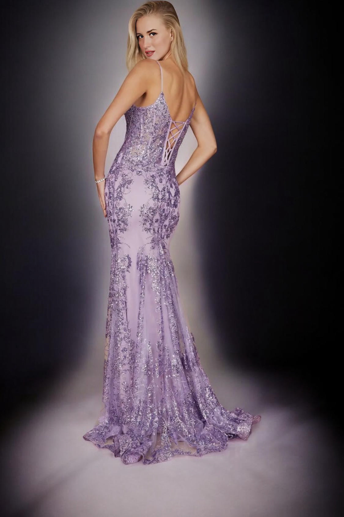 Aria Lavender Formal Dress