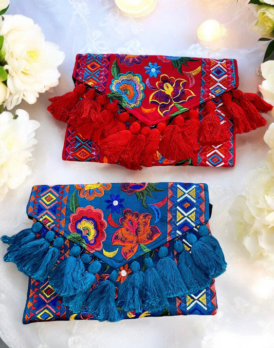 Tassel Fiesta Purse/Clutch