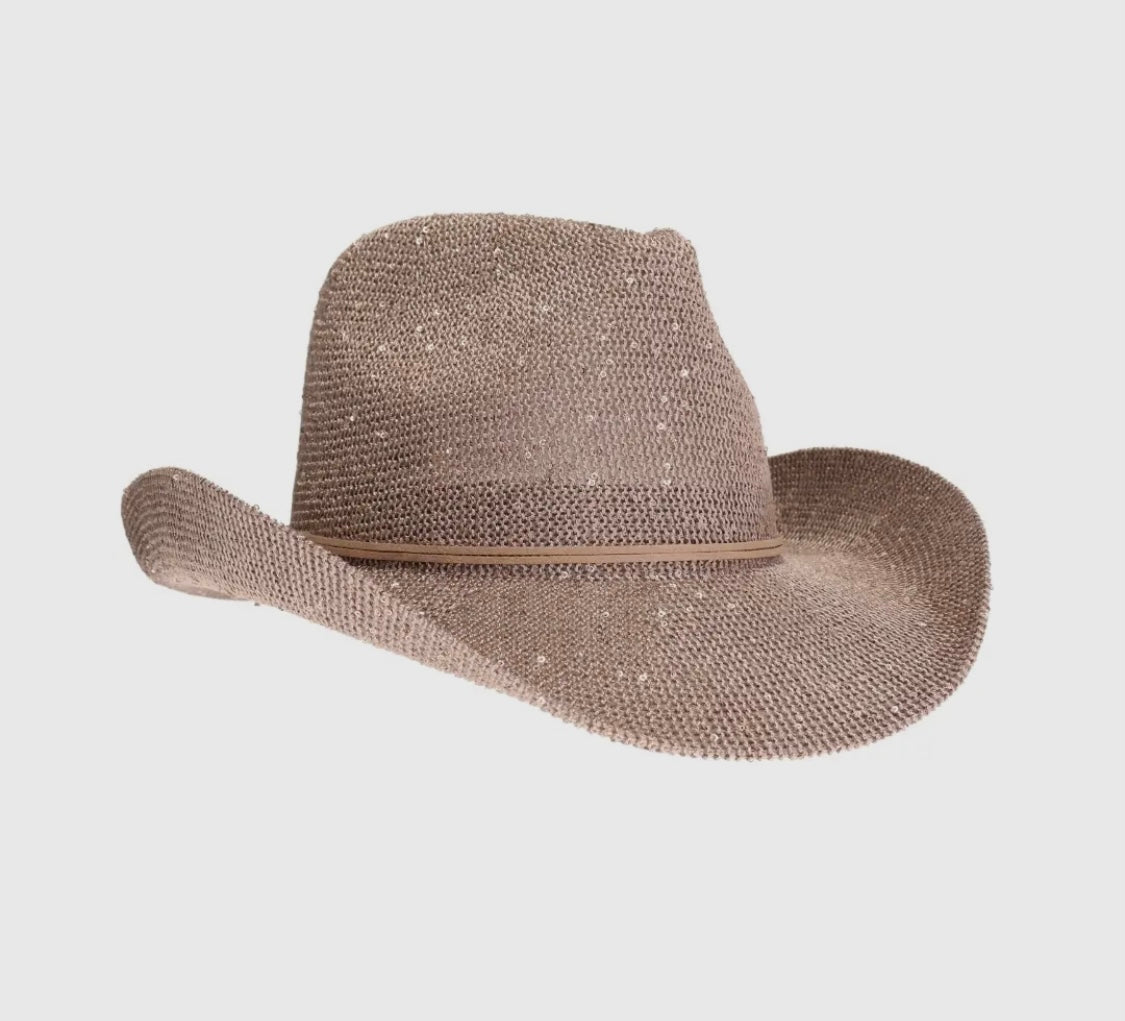 Vegas Sequin Cowboy Hat