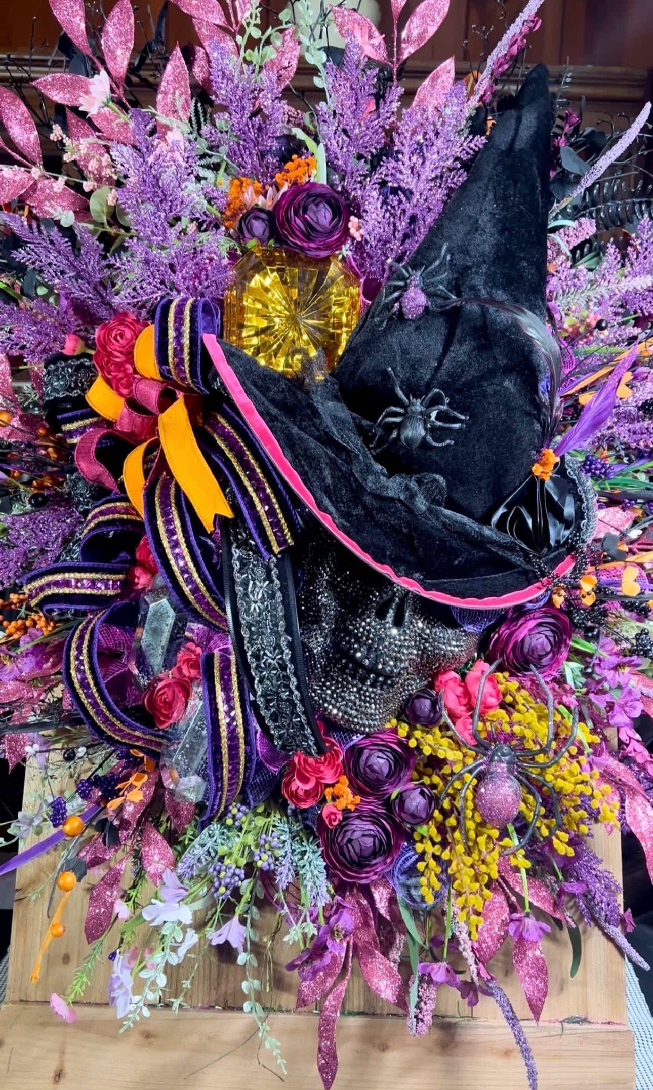 Glam Witch Wreath