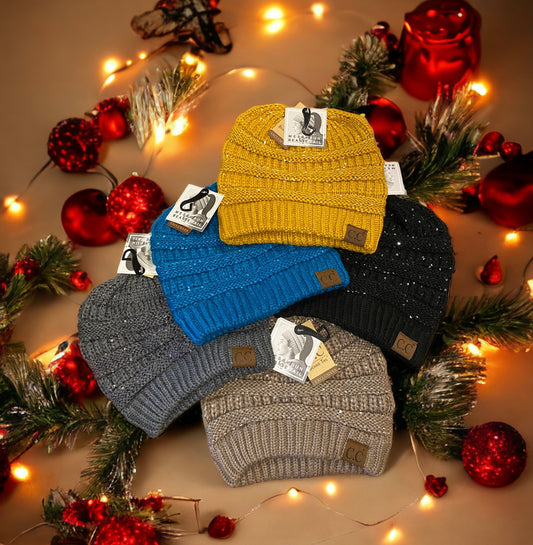 Sequin C.C Beanie