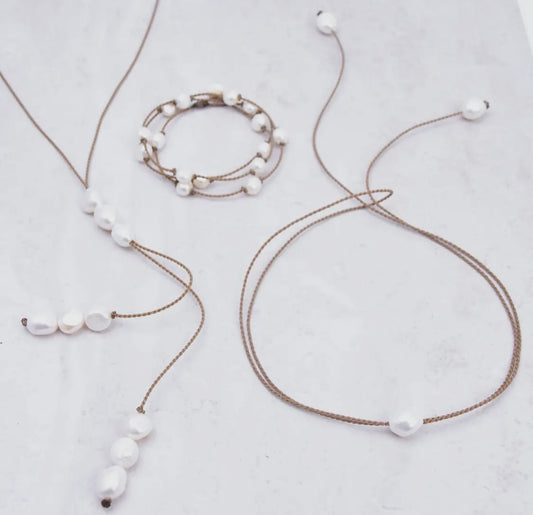 Tula white pearl collection