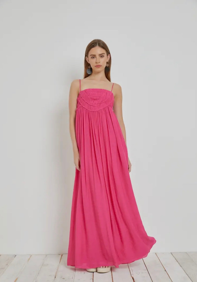 Pink passion maxi dress